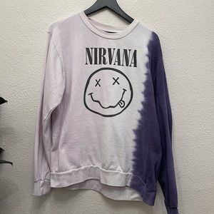 Nirvana Purple Sweatshirt